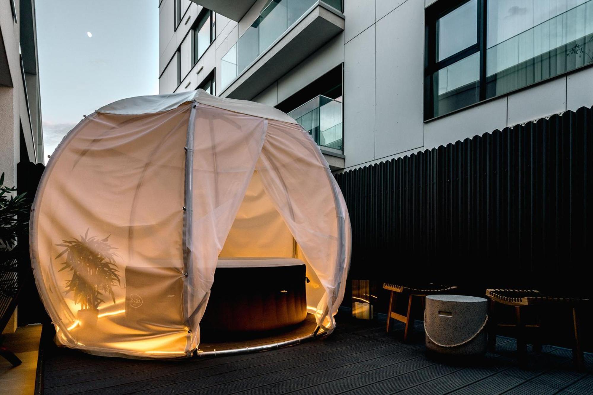 Downtown Scandinavian Igloo With Jacuzzi&garden Apartment *